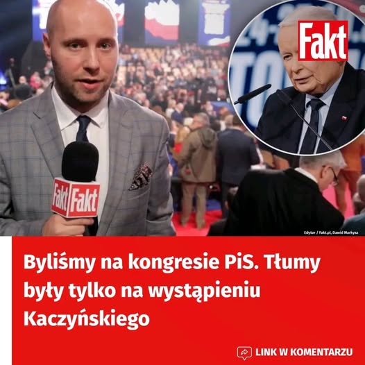 Byliśmy na kongresie PiS. Tłumy były tylko na wystąpieniu Kaczyńskiego