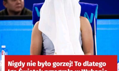 Nigdy nie było gorzej! To dlatego Iga Świątek przegrała w Wuhanie
