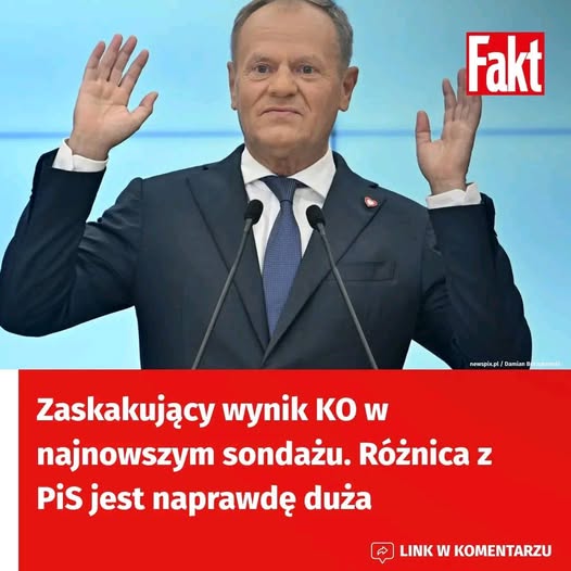 Zaskakujący wynik KO w najnowszym sondażu. Różnica z PiS jest naprawdę duża