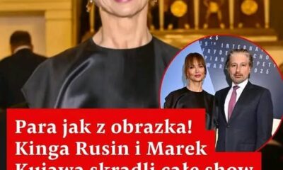 Rzadki widok! Dziennikarka na czerwonym dywanie nie pojawiła się sama. Para prezentowała się zjawiskowo ❤