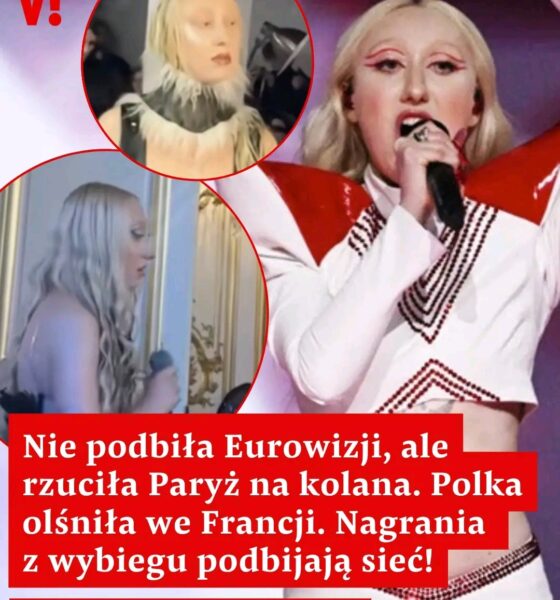 Nie podbiła Eurowizji, ale rzuciła Paryż na kolana. Polka olśniła we Francji. Nagrania z wybiegu podbijają sieć