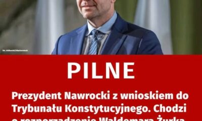Prezydent z wnioskiem do Trybunału Konstytucyjnego. Chodzi o rozporządzenie Waldemara Żurka