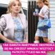 Danuta Martyniuk zaskoczyła stylizacją na chrzest wnuka. Przyłapali ją paparazzi