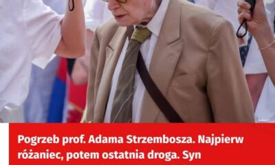 Syn prof. Strzembosza ma szczególną prośbę do uczestników pogrzebu. Zamiast kwiatów, rodzina zachęca do wsparcia ważnej inicjatywy.