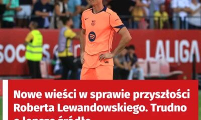 Robert Lewandowski odejdzie z Barcelony? ➡️