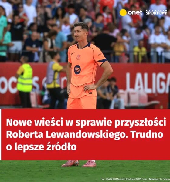 Robert Lewandowski odejdzie z Barcelony? ➡️