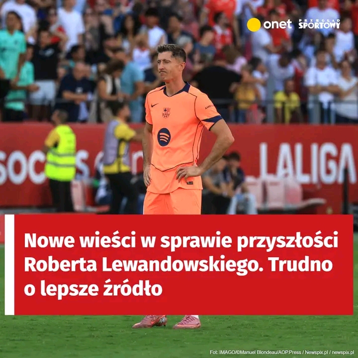 Robert Lewandowski odejdzie z Barcelony? ➡️
