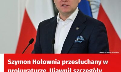 Szymon Hołownia opuścił prokuraturę, ale to nie koniec. Kolejne przesłuchanie już wkrótce, a pytania zada sędzia Święczkowski. Co dalej?