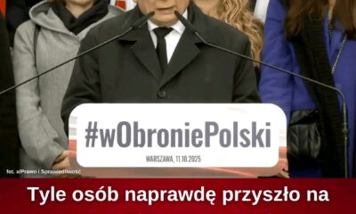 Tyle osób naprawdę przyszło na marsz PiS w Warszawie. Te zdjęcia nie kłamią
