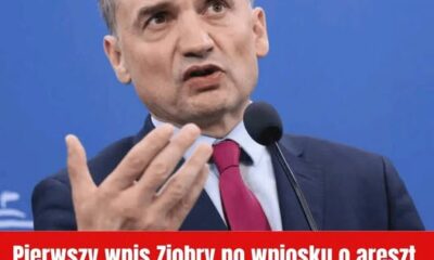 Pierwszy wpis Ziobry po wniosku o areszt